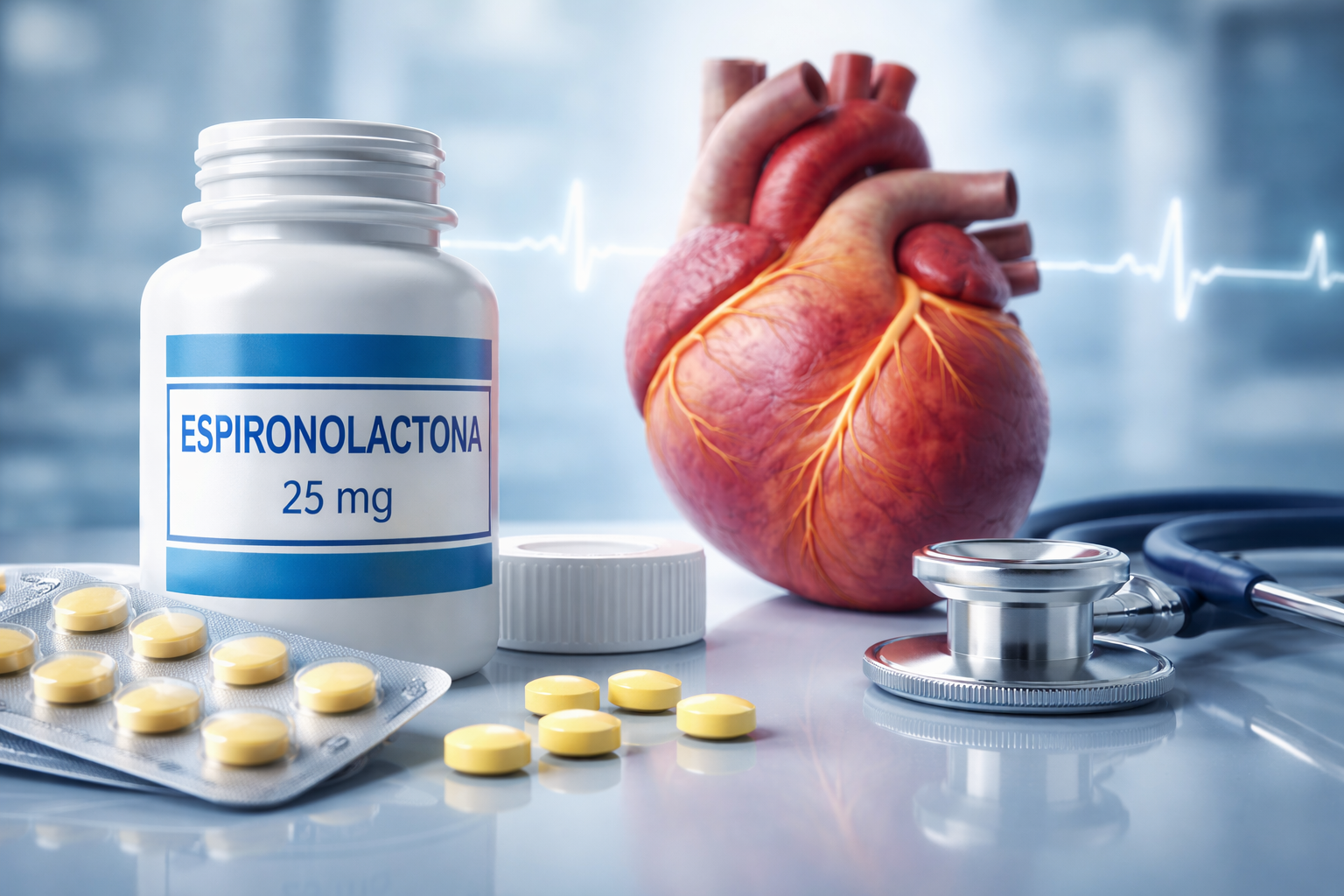 espironolactona na insuficiência cardíaca